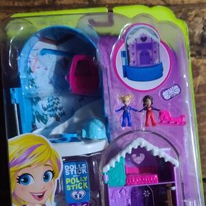 Polly Pocket Big Pocket World Snow Globe Snowball Surprise (Mattel, 2017) SEALED